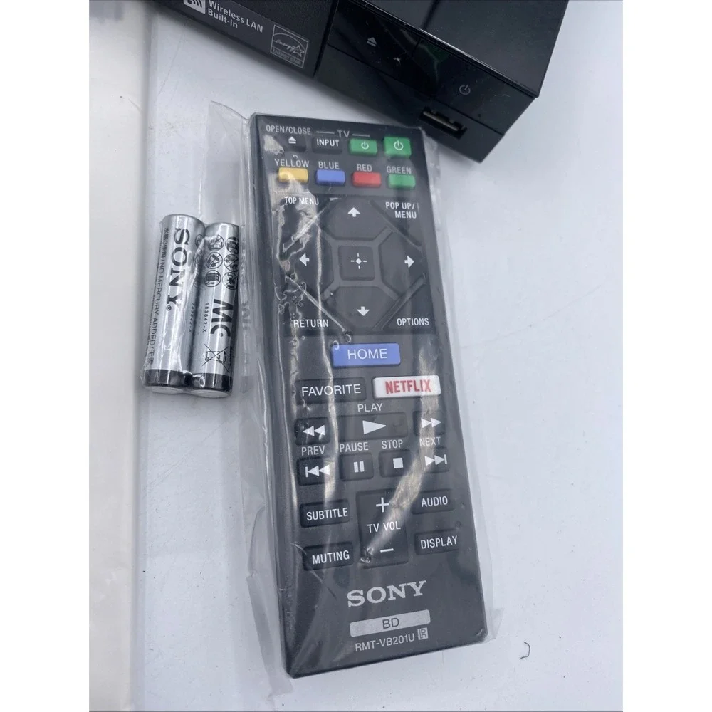 Sony BDP-BX370 Blu-ray DVD Player Wi-Fi Netflix YouTube HDMI Open Box